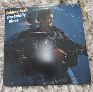 Johnny Cash vinyl album Rockabilly Blues 1980 Columbia Records